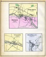 Foxcroft Village, Dover Village, Guilford, Millo Village, Maine State Atlas 1884